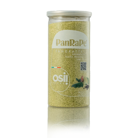 Panrapè  lime, prezzemolo, aglio e pepe